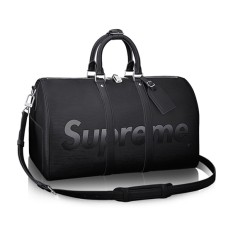 Louis Vuitton x Supreme Keepall Bandouliere 45 M53433 Epi Leder