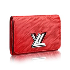 Louis Vuitton Twist Compact Portemonnee M64413 Epi Leder