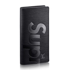 Louis Vuitton x Supreme Brazza portemonnee M67721 Epi leer