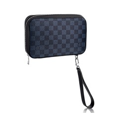 Louis Vuitton Dandy Portemonnee N64020 Damier Cobalt Canvas