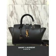 YSL Downtown Cabas Tote 30cm Zwart
