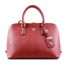 Prada 0812 Draagtas met rood kruispatroon