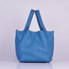 Hermes kalfsleer 8616 handtas blauw