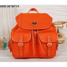 Prada rugzak 0030 oranje boekentas