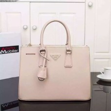 Prada Galleria Tas 2274 Saffiano Leer 33cm Nude