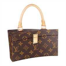Louis Vuitton M40275 Twisted Box door Rei Frank Gehry Tote tas monogram canvas