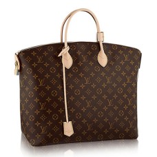 Louis Vuitton M40614 Lockit GM-draagtas monogram canvas