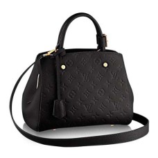 Louis Vuitton M41053 Montaigne BB Draagtas Monogram Empreinte Leer