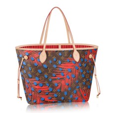 Louis Vuitton M41978 Neverfull MM schoudertas monogram canvas