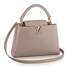 Louis Vuitton M42253 Capucines PM Tote tas Taurillon leer