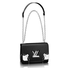 Louis Vuitton M42364 Twist MM schoudertas Epi leer
