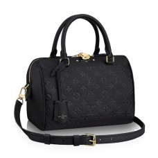 Louis Vuitton M42406 Speedy Bandouliere 30 Tote Bag Monogram Empreinte Leer