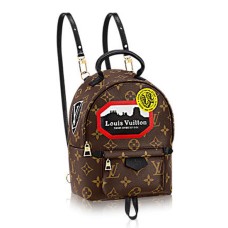 Louis Vuitton M42971 Palm Springs Rugzak Mini World Tour Monogram Canvas