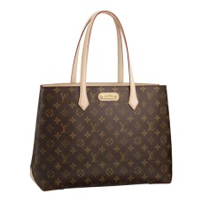 Louis Vuitton M45644 Wilshire MM schoudertas monogram canvas