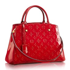 Louis Vuitton M50167 Montaigne MM Draagtas Monogram Vernis