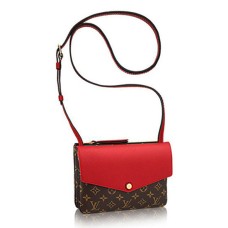 Louis Vuitton M50184 Twice Crossbody Tas Monogram Canvas