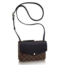 Louis Vuitton M50185 Twice Crossbody Tas Monogram Canvas