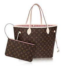 Louis Vuitton M50366 Neverfull MM schoudertas monogram canvas