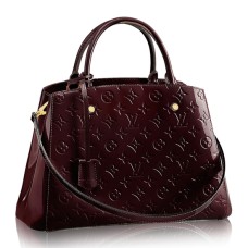 Louis Vuitton M50400 Montaigne MM Draagtas Monogram Vernis