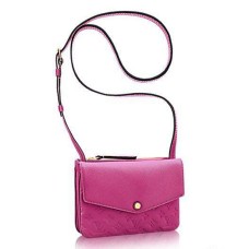 Louis Vuitton M50629 Twice Crossbody Tas Monogram Empreinte Leer