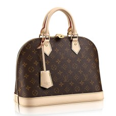Louis Vuitton M53151 Alma PM draagtas monogram canvas