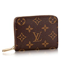 Louis Vuitton M60067 Zippy Portemonnee Monogram Canvas