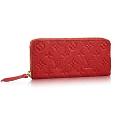Louis Vuitton M60169 Clemence Portemonnee Monogram Empreinte Leer