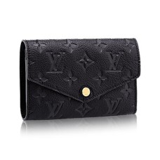 Louis Vuitton M60568 Compact Curieuse Portemonnee Monogram Empreinte Leer