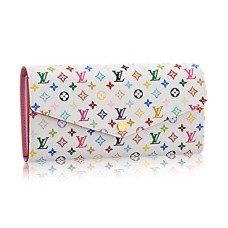 Louis Vuitton M60667 Sarah Portemonnee Monogram Veelkleurig Canvas