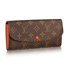 Louis Vuitton M60696 Emilie Portemonnee Monogram Canvas