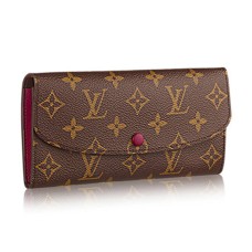 Louis Vuitton M60697 Emilie Portemonnee Monogram Canvas