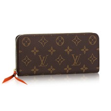 Louis Vuitton M60743 Clemence Portemonnee Monogram Canvas