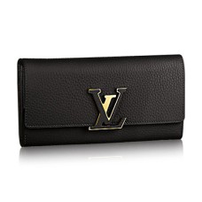 Louis Vuitton M61248 Capucines Portemonnee Taurillon Leer