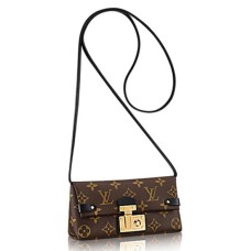 Louis Vuitton M61502 Triangle Chain Portemonnee Monogram Canvas