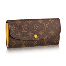 Louis Vuitton M61535 Emilie Portemonnee Monogram Canvas