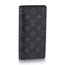 Louis Vuitton M61697 Brazza Portemonnee Monogram Eclipse Canvas