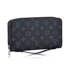 Louis Vuitton M61698 Zippy XL Portemonnee Monogram Eclipse Canvas