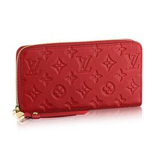 Louis Vuitton M61865 Zippy Portemonnee Monogram Empreinte Leer