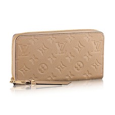 Louis Vuitton M61866 Zippy Portemonnee Monogram Empreinte Leer