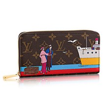 Louis Vuitton M62135 Zippy Portemonnee Monogram Canvas