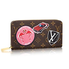 Louis Vuitton M62149 Zippy Portemonnee Monogram Canvas
