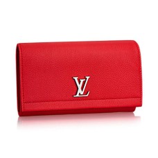 Louis Vuitton M62326 Lockme II Portemonnee Taurillon Leer