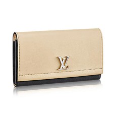 Louis Vuitton M62328 Lockme II Portemonnee Taurillon Leer