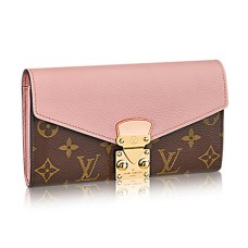 Louis Vuitton M64093 Pallas Portemonnee Monogram Canvas