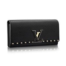 Louis Vuitton M64102 Capucines Portemonnee Taurillon Leer