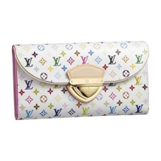 Louis Vuitton M93736 Eugenie Portemonnee Monogram Veelkleurig Canvas