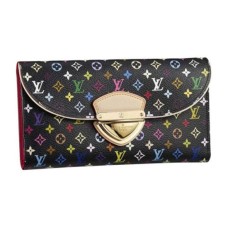 Louis Vuitton M93738 Eugenie Portemonnee Monogram Veelkleurig Canvas