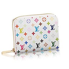 Louis Vuitton M93741 Zippy Portemonnee Monogram Veelkleurig Canvas