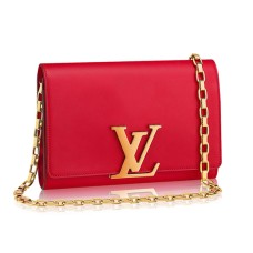 Louis Vuitton M94686 Chain Louise GM Crossbody Tas Taurillon Leer