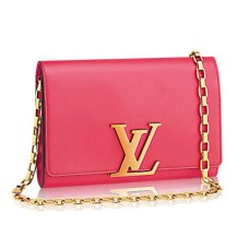 Louis Vuitton M94687 Chain Louise GM Crossbody Tas Taurillon Leer